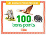BON POINT DITIONS LITO ANIMAUX PRHISTORIQUES TEXTE PDAGOGIQUE AU VERSO 61X82MM BOTE 100 UNITS