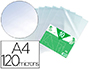 POCHETTE COIN ELBA POLYPROPYLNE GRAIN TRANSPARENT 12/100E A4 CAPACIT 25F INCOLORE SACHET 10 UNITS