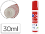 COLLE STYLO LIDERPAPEL LIQUIDE TRANSPARENTE AVEC EMBOUT APPLICATEUR PAPIER ET TISSU COLLAGE PROPRE PRCIS 30ML