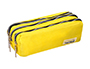 TROUSSE SCOLAIRE LIDERPAPEL LARGE RECTANGULAIRE 3 COMPARTIMENTS 185X80X70MM COLORIS JAUNE
