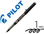 ROLLER PILOT VBALL 1.0 CRITURE 0.7MM ENCRE LIQUIDE NIVEAU VISIBLE POINTE CONIQUE 1MM CLIP MTAL COLORIS NOIR
