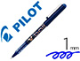 ROLLER PILOT VBALL 1.0 CRITURE 0.7MM ENCRE LIQUIDE NIVEAU VISIBLE POINTE CONIQUE 1MM CLIP MTAL COLORIS BLEU