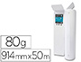 PAPIER CLAIREFONTAINE UNIVERSEL BLANC LARGEUR 914MMX50M 80G APPLICATION JET D'ENCRE BOBINE