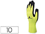GANT TRICOT DELTAPLUS POLYESTER FLUO ENDUCTION MOUSSE LATEX JAUGE 13 TAILLE 10 PAIRE