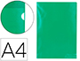 POCHETTE COIN Q-CONNECT POLYPROPYLNE GRAIN CONOMIQUE 12/100E COLORIS VERT TRANSPARENT BOTE 100 UNITS
