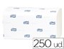 ESSUIE-MAINS TORK H3 PLIS EN V 23X25CM OUATE BLANCHE MLANGE GAUFRE DOUBLE PAISSEUR LOT 15 PAQUETS 250 UNITS