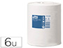 BOBINE ESSUYAGE TORK M2 160M OUATE RECYCLE 2 PLIS DVIDAGE CENTRAL BOBINE 450F PRDCOUPES 180X270MM PACK 6 UNITS