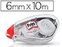 CORRECTEUR PRITT COMPACT DVIDOIR RUBAN 6MMX10M 1 LIGNE APPLICATION FRONTALE RCRITURE IMMDIATE PROTECTION EMBOUT