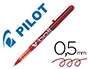 ROLLER PILOT VBALL 5 CRITURE FINE 0.3MM ENCRE LIQUIDE NIVEAU VISIBLE RGULATEUR DBIT CLIP MTAL COLORIS ROUGE