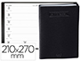 AGENDA QUO VADIS SEMAINIER LE PROFESSEUR IMPALA 21x27CM COLORIS NOIR