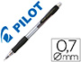 PORTE-MINE PILOT SUPER GRIP 0.7MM AVANCE AUTOMATIQUE CANON RENTRANT GRIP CAOUTCHOUC CORPS ERGONOMIQUE COLORIS NOIR