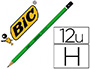 CRAYON GRAPHITE BIC CRITRIUM 550 H BOIS HEXAGONAL TTE TREMPE BAGUE EXCELLENTE TAILLABILIT