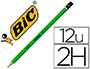 CRAYON GRAPHITE BIC CRITRIUM 550 2H BOIS HEXAGONAL TTE TREMPE BAGUE EXCELLENTE TAILLABILIT