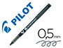 STYLO PILOT V5 CRITURE FINE 0.3MM CLIP MTAL ENCRE LIQUIDE NIVEAU VISIBLE POINTE INDFORMABLE COLORIS NOIR