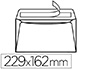 ENVELOPPE GPV C5 162X229MM 90G ADHSIVE FERMETURE RAPIDE SCURISE DFINITIVE BLANCHE BOTE 500 UNITS