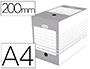 BOTE ARCHIVES ELBA CARTON 466X440MM DOS 200MM SYSTME MONTAGE AUTOMATIQUE COLORIS GRIS