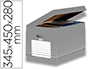 BOTE ARCHIVES ELBA CARTON RIGIDE 870X775MM SYSTME MONTAGE AUTOMATIQUE OUVERTURE DESSUS POUR 4/5 BOTES DOS 80/100MM