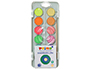 AQUARELLE PRIMO PINCEAU INCLUS 8 COLORIS METALLISES + 4 COLORIS FLUO ETUI PLASTIQUE