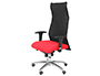 CHAISE DIRECTION Q-CONNECT TOILE BASE METAL MAXIMUM      SUPPORTE 100KG DIM.           1210X30X630MM COLORIS ROUGE
