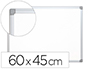 TABLEAU Q-CONNECT LAQUE MAGNETIQUE CADRE ALUMINIUM    IDEAL COLLEGES BUREAUX INCLUS ACCESSOIRES FIXATION MUR