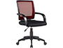CHAISE BUREAU Q-CONNECT ROTATIVE BASE NYLON MAILLE    MAXIMUM SUPPORTE 120KG        900+100X560X570MM ROUGE