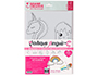 KIT CREATIFS KIDS POSCA FILLES KAWAI 4 FEUILLES DE    PLASTIQUE DINGUE AVEC         MARQUEURS