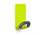 PATERE MAGNETIQUE ALBA 1 CROCHET ACIER ABS COLORIS     VERT/NOIR