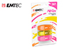 CLE USB EMTEC 2.0 C410 TRIO 32GB PACK 3 COLORIS NEON      ORANGE JAUNE ROSE