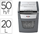 DESTRUCTEUR REXEL OPTIMUM AUTOFEED+ 50X COUPE CROISEE   4X28MM 50F CARTES CREDIT      TROMBONES AGRAFES SECURITE 4