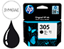 CARTOUCHE D'ENCRE HP 305 POUR HP ENVY 6010/22/30/32 ET      DESKJET NOIRE                 2710/2720/2721/2722/2723/2724