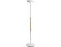 LAMPADAIRE UNILUX LED PRYSKA METAL LAQUE ET BOIS VARIATEUR 4000 LUMEN COLORIS            BLANC/HETRE