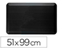 TAPIS ANTIFATIGUE MATY FLEX LUTTE CONTRE LES DOULEURS AU  DOS ET AUX PIEDS MAISON       BUREAU USINE 51X99CM NOIR