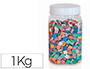 MOSAIQUE ANTIQUE NACREE CULTURE CLUB 1X1CM POT 1KG    1200 PIECES COLORIS ASSORTIS