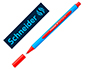 STYLO-BILLE SCHNEIDER SLIDER EDGE POINTE MOYENNE COLORIS   ROUGE