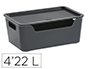 BOITE MULTIRANGEMENT CEP BELLA PP COUVERCLE ET         POIGNEES CONTENANCE 4,22L     COLORIS GRIS