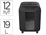 DESTRUCTEUR FELLOWES LX85 COUPE MICRO 12F SYSTEME       INTELLIBAR ANTIBOURRAGE       SAFESENSE