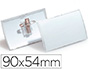 BADGE DURABLE CLICKFOLD 54X90MM FIXATION PINCE COMBI