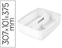 PLATEAU RANGEMENT LEITZ MYBOX POIGNEE DE TRANSPORT          307X101X375MM BLANC