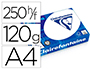 PAPIER CLAIREFONTAINE CLAIRALFA MULTIFONCTION LASER COULEUR HAUTE QUALITE EXTRA   BLANC A4 120G/M2 PAQUET 250