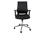 SIEGE ROTATIF Q-CONNECT ASSISE SIMILI CUIR AJUSTABLE  EN HAUTEUR 980+100X630X625MM  COLORIS NOIR
