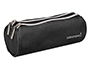 TROUSSE SCOLAIRE LIDERPAPEL RONDE 2 COMPARTIMENTS         205X75X75MM COLORIS NOIR