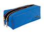 TROUSSE SCOLAIRE LIDERPAPEL RECTANGULAIRE 2 COMPARTIMENTS 185X55X70MM COLORIS BLEU