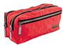 TROUSSE SCOLAIRE LIDERPAPEL LARGE RECTANGULAIRE 3         COMPARTIMENTS 210X80X85MM     COLORIS ROUGE