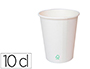 GOBELET EN CARTON COLDIS BIODEGRADABLE COMPOSTABLE DE  CONTENANCE 10CL PAQUET DE 50