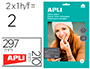 FEUILLES PAPIER APLI A4 PAPIER POUR TATOUAGE JET      D'ENCRE. PACK DE 2