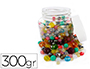 PERLE EN VERRE LAQUEE COLORIS DIMENSIONS ASSORTIS BOCAL DE  300G