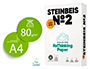 PAPIER STEINBEIS RECYCLE MULTIFONCTION N  2- 80 GR A4  BLANC