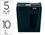 DESCTRUCTEUR DE DOCUMENTS REXEL SECURE S5 COUPE DROITE  5 FEUILLES DE PAPIER A4 DE    80GR