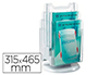 TOURNIQUET DE TABLE EXACOMPTA VERTICALE A4 6 COMPARTIMENTS  STABLE ET PIVOTANT GRIS       CRSITAL