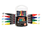 PACK POSCA EDUCREATIF FESTIF + LOT DE 30 MASQUES ANIMAUX + FICHE ATELIER